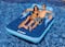 Solstice® 6.5ft. Inflatable Blue Malibu Pool Mattress
